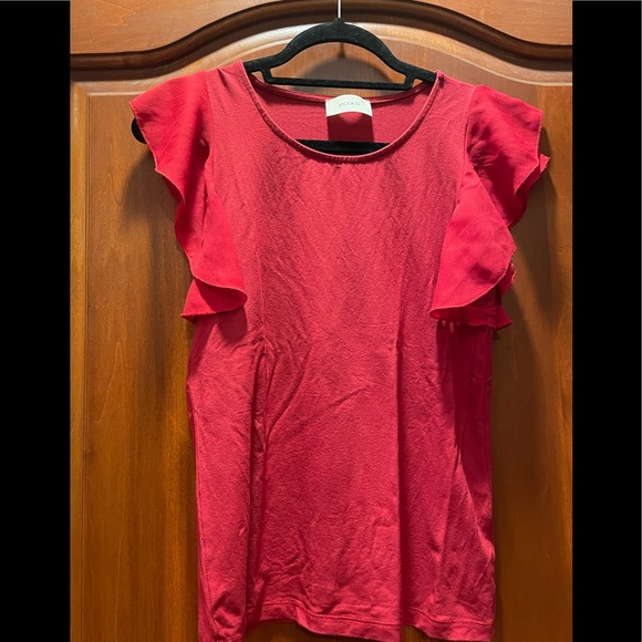 Made in Italy red blouse - Picture 4 of 5
